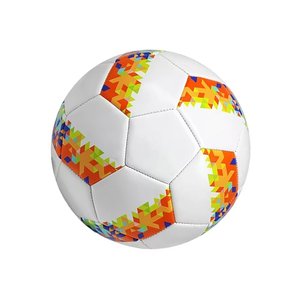 Balón de Fútbol de PU de Diseño Personalizado Ligero Directo de Fábrica para Entrenamiento, Alta Retención de Aire, Cosido a Máquina - Product Image 4