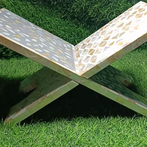 Support de Coran en os incrusté de nacre, cadeau de luxe pour l'Aïd Moubarak, design best-seller, vente chaude - Product Image 1