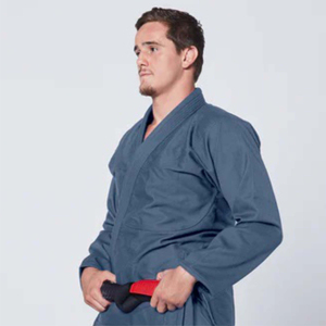 Uniforme de karaté à prix abordable hommes et femmes marque privée uniformes de karaté de bonne qualité en kimono de jiu jitsu de couleur différente - Product Image 6