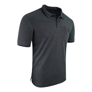เสื้อโปโลแขนสั้นสำหรับผู้ชายเสื้อโปโลเสื้อกีฬาธุรกิจกอล์ฟลำลองดีไซน์เย็บปะต่อกันสำหรับฤดูร้อน - Product Image 5