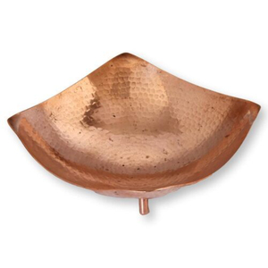 Bol à soupe alimentaire au design antique martelé bol de service alimentaire en cuivre de taille moyenne de forme personnalisée de qualité supérieure - Product Image 2