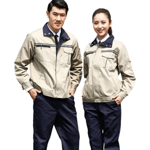 TOP QUALITY casual working clothes women/men uniform design safety work suits clothing for factory with logo FMF factory OEM/ODM - Product Image 1