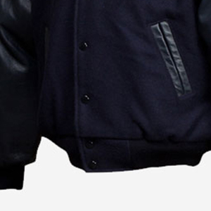 Patchs en chenille en cuir véritable Vestes Letterman Personnaliser la mode Veste d'hiver à manches longues Veste de baseball pour garçons - Product Image 4