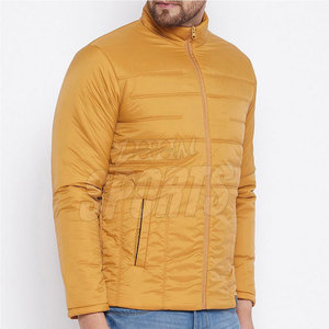 Vente chaude de qualité supérieure décontracté coupe ample col montant toile doudoune chaud hiver confortable hommes en vente en ligne - Product Image 3