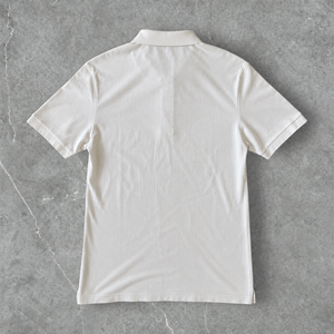 Polo d'é<span class=keywords><strong>t</strong></span>é 100 % coton OEM, piqué, simple, respirant, <span class=keywords><strong>blanc</strong></span>, personnalisable, imprimé, pour homme - Product Image 2