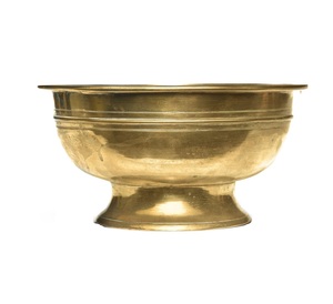 Cuenco de hielo dorado de gran diseño con asa y base, cuenco redondo de Metal para vino y champán para bares y uso en fiestas de hoteles - Product Image 4