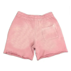 Pantalones Cortos Personalizados Unisex, Lisos, al por Mayor, de Alta Calidad, Impermeables, de Secado Rápido, Ecológicos, Estilo Hip Hop, Vintage, Desgastados, Lavados al Ácido, Estilo Francés - Product Image 3