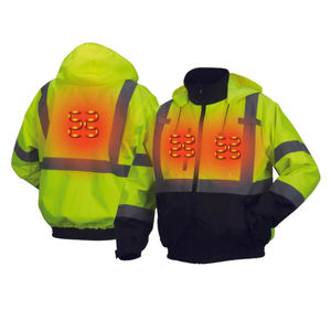 Precio bajo Ropa DE SEGURIDAD Chaquetas de alta visibilidad Color personalizado Frente Alta visibilidad Ropa de trabajo de construcción Chaquetas de seguridad de alta visibilidad OEM - Product Image 6