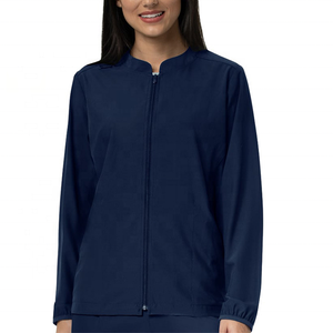 Women's <b>Scrub</b> Jacket <b>Hospital</b> <b>Scrubs</b> Unisex Comfortable Zipper Nursing Jacket Medical Jackets Summer Winter <b>Hospital</b> <b>Scrubs</b> - Product Image 3