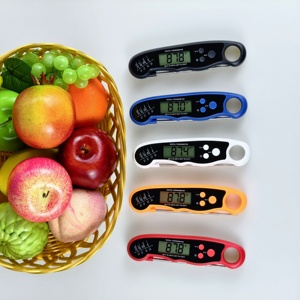 Thermomètre de cuisson numérique à réponse rapide avec grand écran LCD pour viande, lait, bonbons, grillades et pâtisserie - Product Image 2