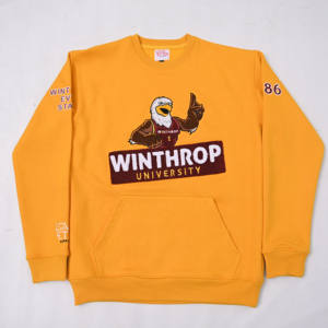 Pull-over confortable et élégant en molleton brodé, décontracté, tendance, chaud, élégant, à porter tous les jours, streetwear d'hiver, luxueux et décent - Product Image 1