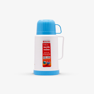 Thermos isotherme chaud et froid de 1,2 L avec doublure en verre, bouchon à vis anti-fuite, pour la maison, la cuisine, le bureau et les cadeaux - Product Image 1