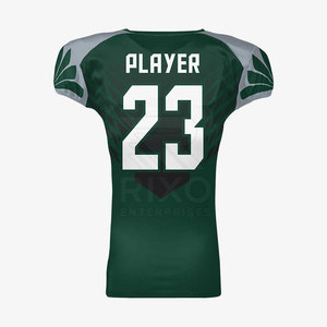 Maillot de football américain pour adultes, haute qualité, séchage rapide, manches courtes, grande taille, confortable et respirant, dernier style - Product Image 3