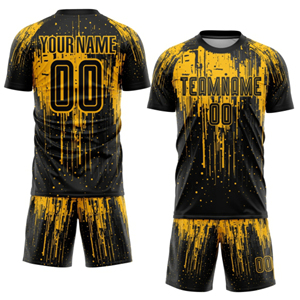 Maillots de football avec logo personnalisé de haute qualité ensemble d'uniformes sportifs à séchage rapide vêtements de football de qualité personnalisés - Product Image 1