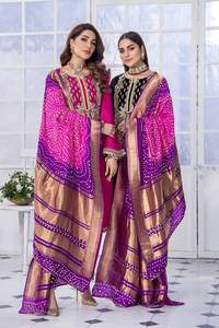Excellente qualité pakistanaise indienne à prix réduit Taille femmes shalwar kameez robe robe Kuchi Afghani du Pakistan par WS INTNATIONAL - Product Image 3