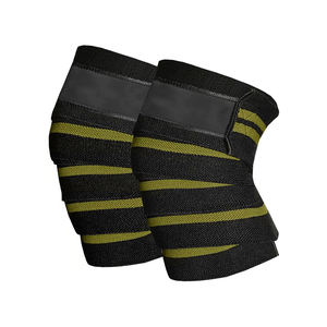 Rodilleras Elásticas para Levantamiento de Pesas al por Mayor, Rodilleras Elásticas Personalizadas, Resistentes, Antideslizantes para Fitness - Product Image 2