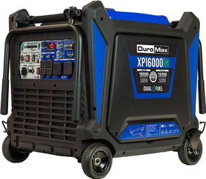 16,000 Watt DualFuel Inverter <b>Generator</b> 13000W <b>Electric</b>-Start <b>Portable</b> Power Unit with Wireless Remote CO Alert for Jobsite Bac - Product Image 5