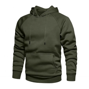 Sweat à capuche personnalisé pour homme, en molleton épais, avec logo personnalisé, sweat à capuche uni, fabricant OEM ODM en marque blanche - Product Image 1