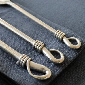 Exigente juego de cubiertos de acero inoxidable pulido con espejo, aspecto duradero y Premium para utensilios de cocina para el hogar y el hotel y otros eventos - Product Image 3