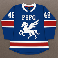 Jersey Hoki Kustom Desain Unik Jersey Hoki Es Sublimasi 100% Poliester Pakaian Hoki Es