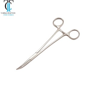 คีมจับเส้นเลือดแบบโค้ง ฟรีเซอร์ เคลลี่ ทำจากสแตนเลส สำหรับผ่าตัด  รุ่นใหม่ - Product Image 1