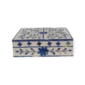 Caja de Almacenamiento Multifuncional de Madera de Mango para Decoración del Hogar, Adornos Esmaltados, Regalos Artesanales, Modelo de Estilo Artístico, Regalos Promocionales Empresariales - Product Image 4