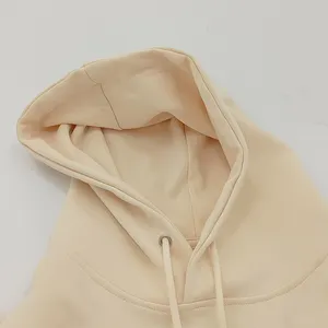 Products 2022 New Arrivals Men Autumn Winter Hooded Street Long Sleeve Loose Solid Color Hooded Casual Tops White Men's Hoodies