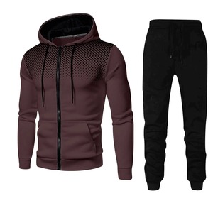 Conjuntos de chándal para hombre Sudadera con capucha y pantalones Mujer Jersey con capucha de color sólido + Pantalones Traje Ropa deportiva informal Conjuntos Hombre - Product Image 1