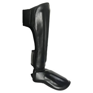 Protège-tibias de Kick Boxing de fabrication professionnelle Logo personnalisé Arts martiaux Kickboxing - Product Image 4