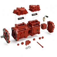 Bomba Hidráulica Principal K3V112DT-HNOV-12 para Excavadora Doosan DH220-5 DH225-7, Conjunto de Bomba de Pistones, Certificación CE Directa