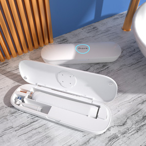 Boîte de voyage et machine de nettoyage pour brosse à dents électrique intelligente, stérilisation à 99,99 %, chargement USB Type-C, vente en gros - Product Image 1