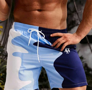 Active Gym Shorts Mens Shorts Grey Hot New Casual Print Customize OEM Spandex Anti Technics Logo <b>Layer</b> Style Time - Product Image 3