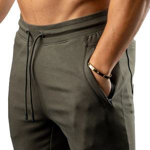 Pantalones Deportivos Ajustados Personalizados para Hombre, Cintura Media, Estampado de Ingeniería, Frente Plano, Ajustados, para Gimnasio y Deportes - Product Image 3