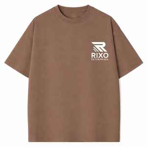 เสื้อยืดโอเวอร์ไซส์ผู้ชาย ผ้าฝ้าย 100% ทรงปกติ สไตล์ลำลอง แฟชั่นสตรีทแวร์ ใส่ได้ทุกวัน - Product Image 1