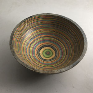 Cuencos decorativos de madera de Acacia para pasta con ventas de fábrica multicolor, cuenco redondo de madera de tamaño personalizado, mesa de cocina de madera - Product Image 5