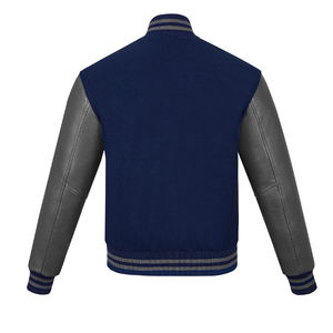 Vente en gros de vestes d'université vierges en laine Letterman Baseball College Team pour hommes - Product Image 3
