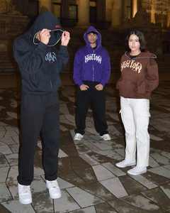 Sudadera con capucha para hombre, ropa de calle personalizada - Product Image 1