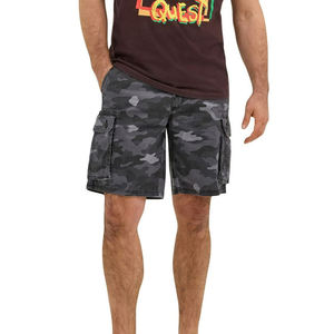 Confort côté hommes Cargo pantalon Camouflage Jorts extérieur Streetwear chasse pantalon motif toile Camo hommes Cargo Shorts - Product Image 1
