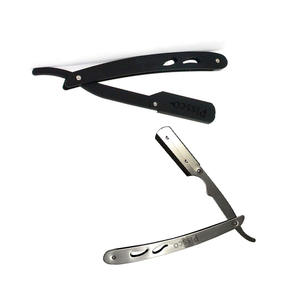 Fabricante líder Pissco de navajas de afeitar rectas de acero inoxidable personalizadas con logotipo, navajas de afeitar para hombre de acero inoxidable, 1 pieza. - Product Image 5