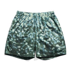 2024 pantalones cortos de baloncesto de malla deportivos de calle personalizados para hombres, Fitness informal sublimado a la venta - Product Image 1