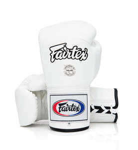 Gants de boxe professionnels Fairtex de haute qualité de l'industrie Athlefit MMA Muay Thai Training Poignées en cuir économes - Product Image 1