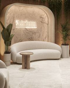 Chaise ou canapé d'attente pour salon de coiffure Nouveau paquet de salon antique Ensemble de meubles de coiffure de luxe Salon de coiffure - Product Image 1