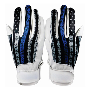 Custom Professional Baseball & <b>Softball</b> Batting Gloves Optimal Hand Protection for Pitchers Made from High Quality Leather - Product Image 2