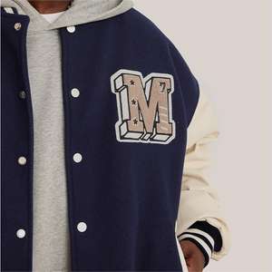 Varsity Jacket Modern Varsity College Fashion Warm Comfortable Stylish Trendy Outerwear <b>Perfect</b> <b>Fit</b> Everyday Look - Product Image 1