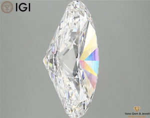 Modern Legacy 5.00 Ct Forme ovale Lab Grown CVD Diamond D Couleur VS1 Clarté Taille 13.46mm IGI Certifié pour Fine Solitaire Ring - Product Image 5