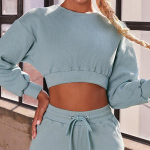 Sweats à capuche respirants en coton et polyester pour femmes Casual Washed Front Design Anti-Wrinkle Anti-Pilling pour l'hiver - Product Image 6