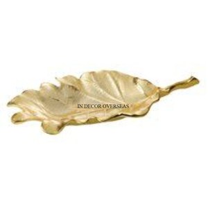 Centre de table plaqué or de haute qualité en aluminium coulé, art créatif moderne, fourniture de bol décoratif et de service - Product Image 4