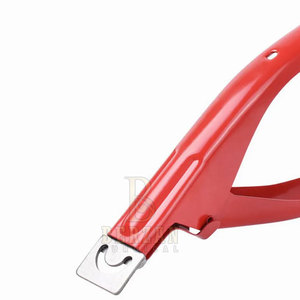 Cortaúñas postizas profesionales de acero inoxidable, cortador rojo, Punta acrílica recubierta, cortador de bordes de punta de uñas para dedos y dedos de los pies - Product Image 4
