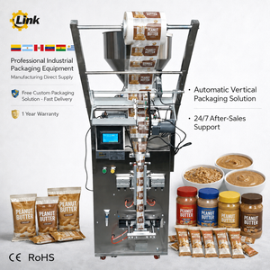 Machine d'emballage plastique à commande PLC pour l'emballage de sauces ketchup et ranch en grande quantité - Product Image 1