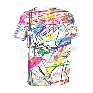 Venta al por mayor Hombres Sublimación Camiseta Mejor Calidad Tela Poliéster Sublimación Camisetas Para Hombres - Product Image 5